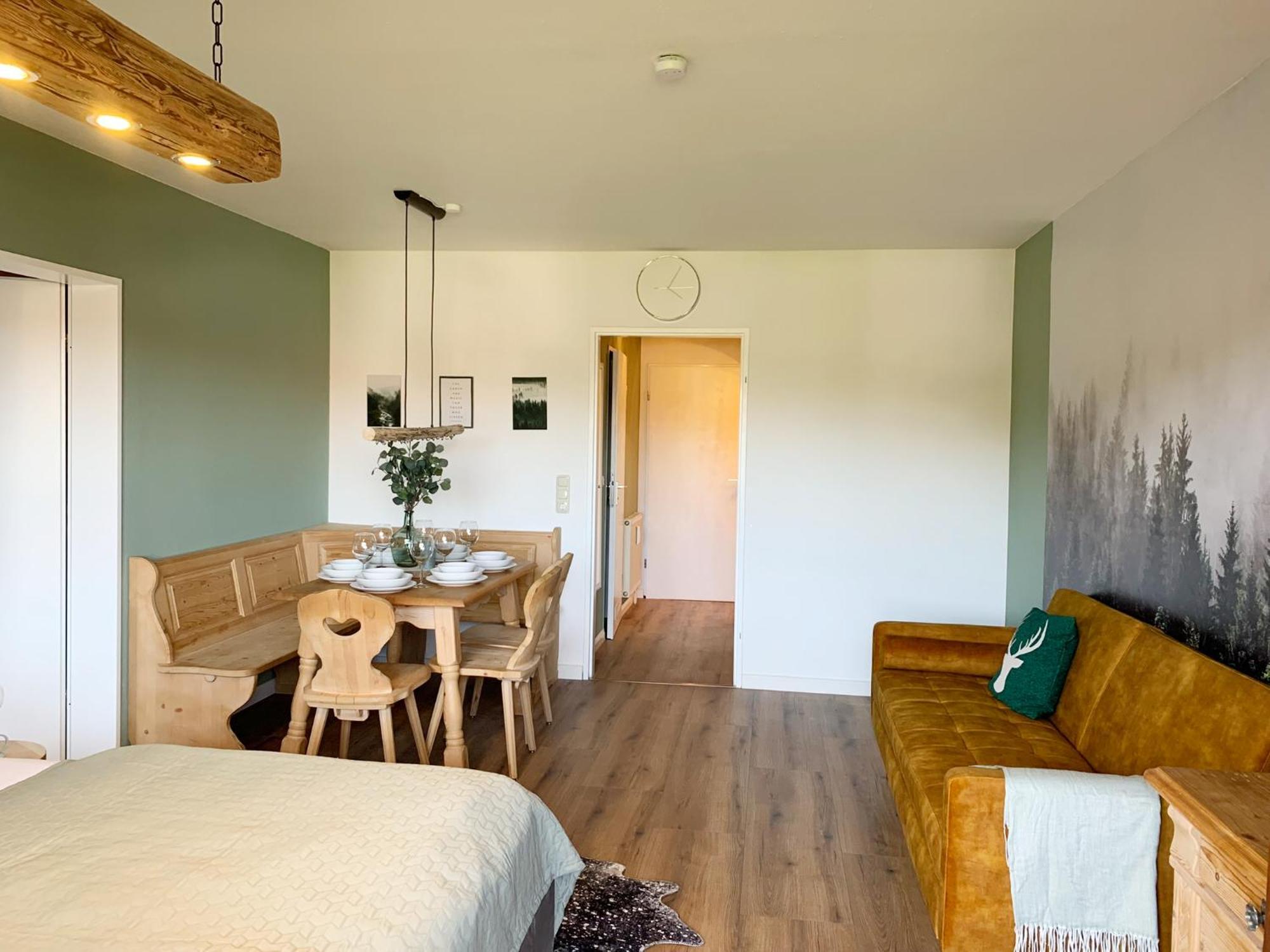 Lindners Hideaways - Bergnest Lodge - Bergblick Fewo 6 Pers Balkon Garten Hund Ski Unterkunft Luftkurort Oberreute Naehe Buchenegger Wasserfaelle Eistobel Bodensee Εξωτερικό φωτογραφία